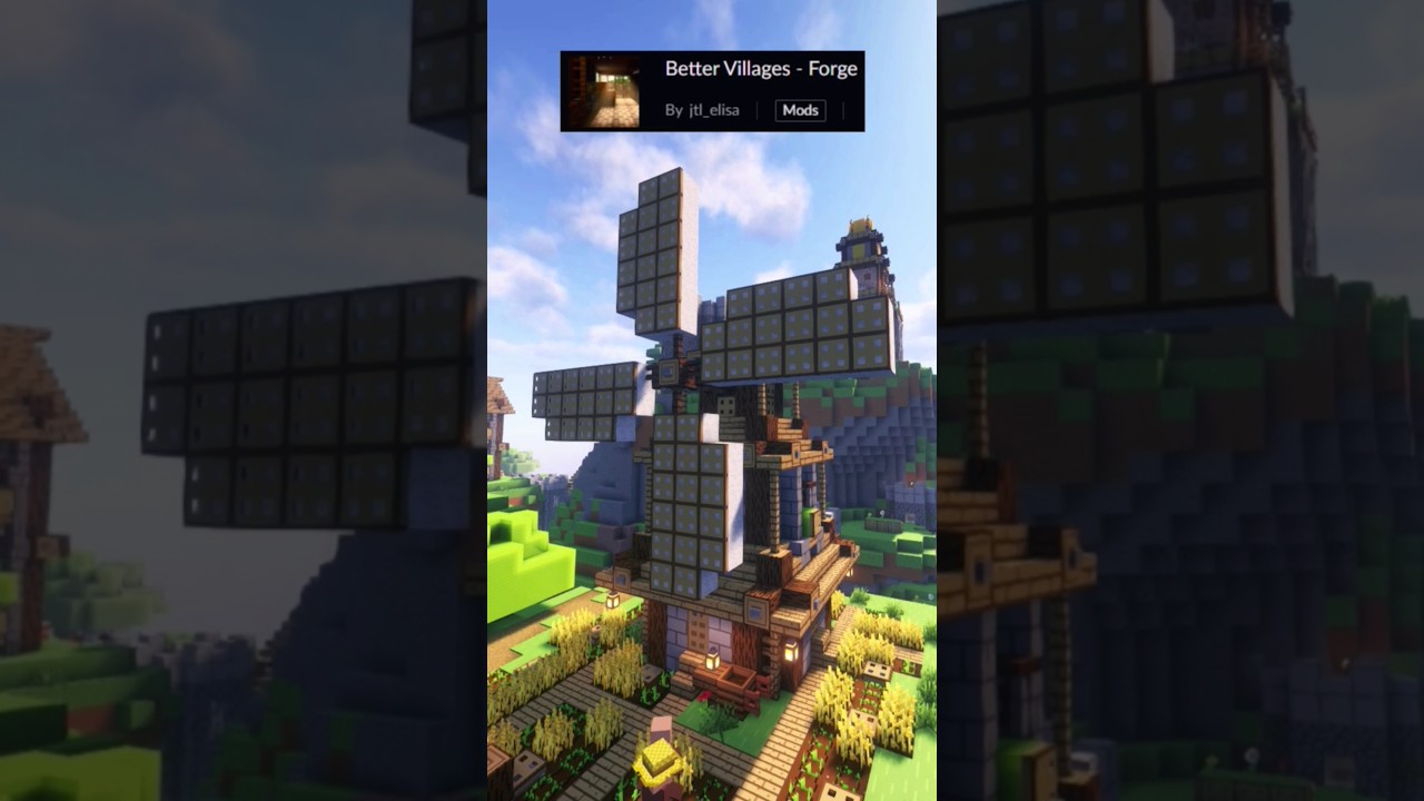 Minecraft BEST Mod/Better Villages 