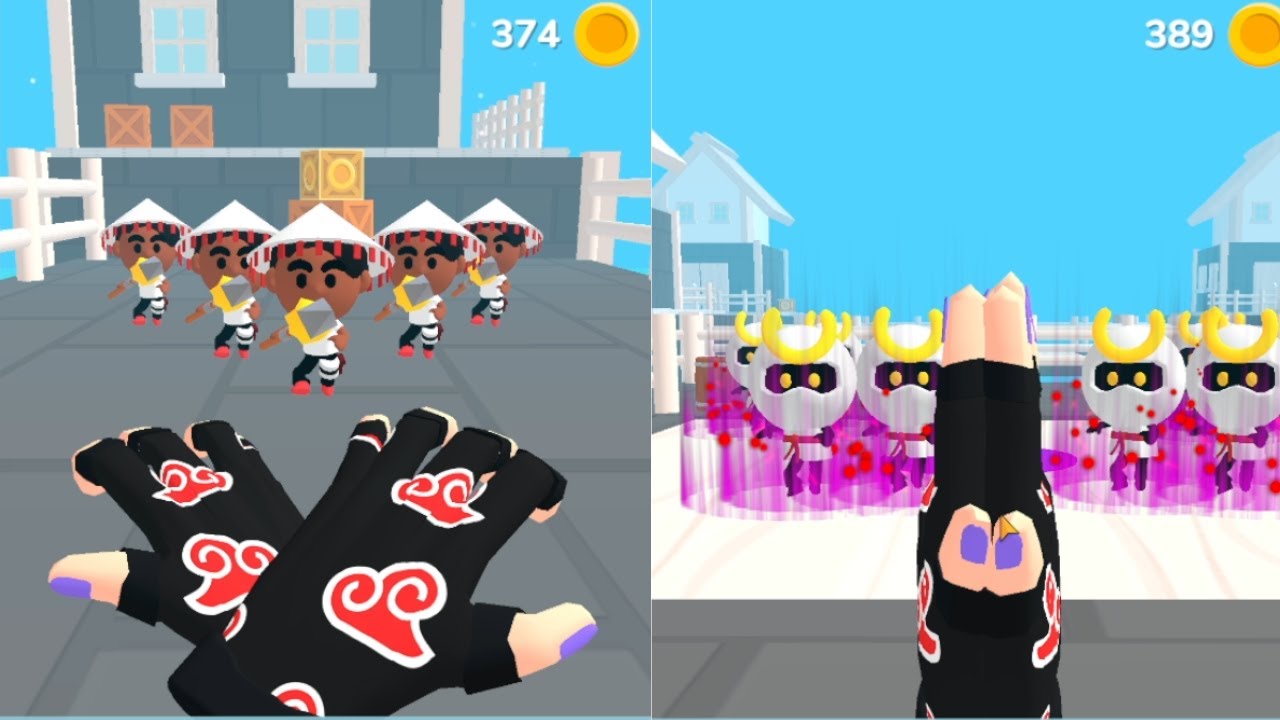 Ninja Hands ✋👈👆🙏GAME PLAY (Android, iOS)