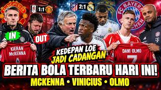 Latest Football News: McKenna a Candidate to Replace Carrick, Mourinho Angry at Vinicius, Olmo Bo...