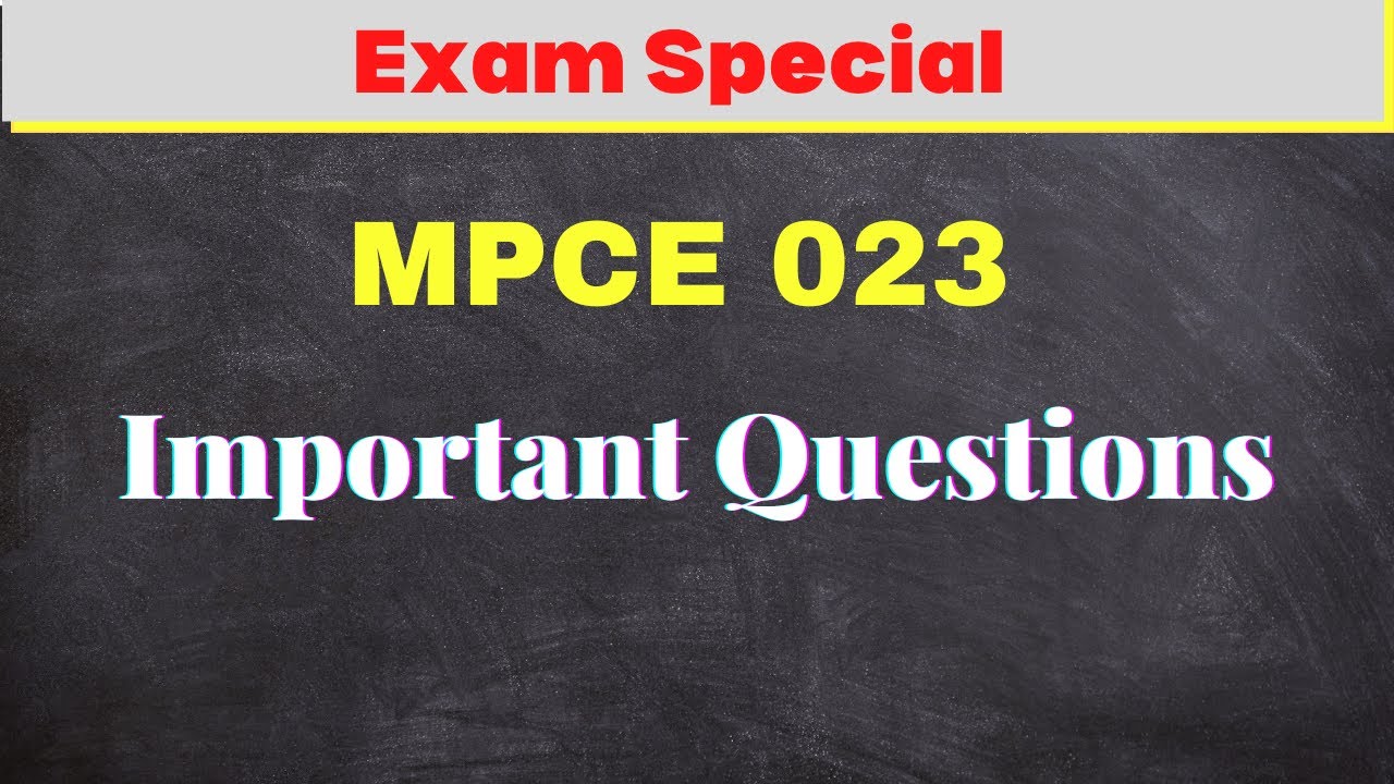 Important Questions  | MPCE 023 |Interventions In Counselling  | IGNOU
