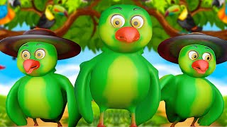 Main Tota Hare Rang Ka, Mithu Mithu | मैं तोता मैं तोता | Hindi Rhymes For Kids | Baby Hindi Songs screenshot 1