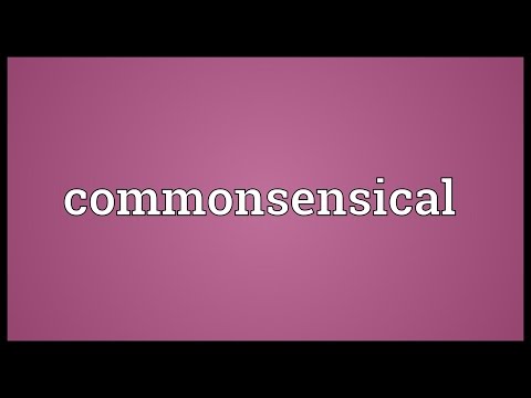 Header of commonsensical