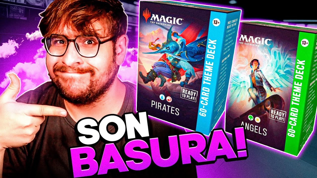 NO COMPRES ESTO!! son HORRIBLES los theme decks de MAGIC THE GATHERING
