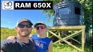 The NEW RAM 650X Deer Blind - [COMPLETE Assembly & Review]