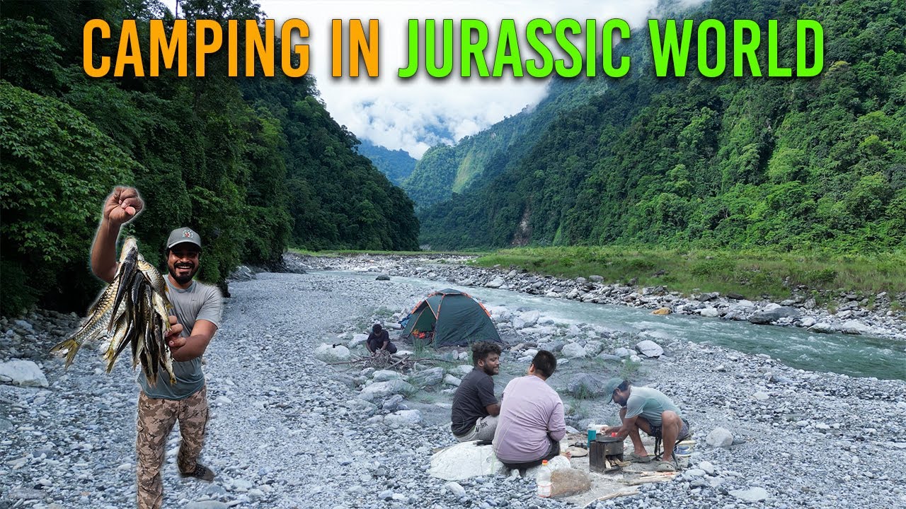 Fishing Adventure in Arunachal Pradesh 🌊 | River Camping, Big Catch & Campfire Dinner