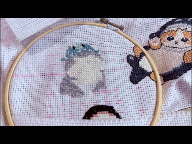 刺繍】モフサンド18号④もうすぐ、、アシェット - YouTube