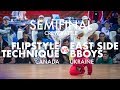 FlipStyle Technique vs East Side Bboys | Semifinal ROBC 2019 Crew