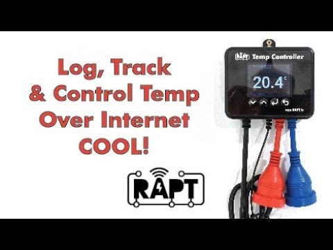 RAPT Temperature Controller - Log Track and Control via the Internet - HD