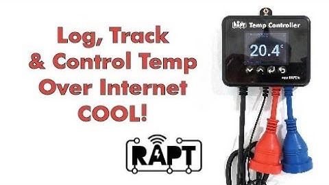 RAPT Temperature Controller - Log Track and Control via the Internet - HD