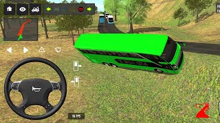 😲💥Bus simulator indonesia ll🤪 new bus simulator  indonesia ll euro coach bus #new  #simulator #games screenshot 1