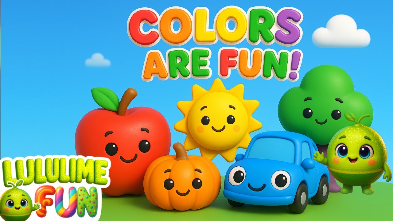 Learn Colors for Kids 🎨 | Fun Color Song for Preschool & Toddlers - YouTube