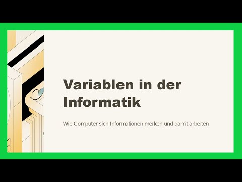 What are variables? | Simply explained | Computer science basics for beginners