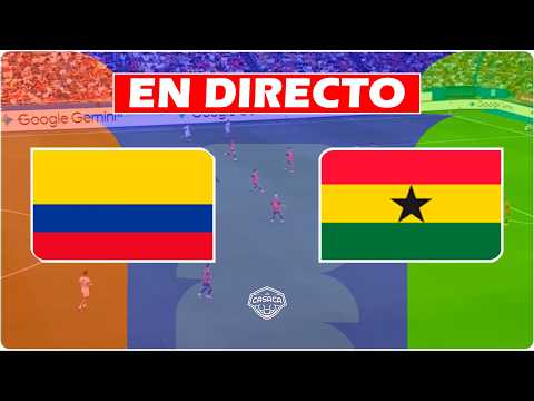 🔴 COLOMBIA vs GHANA EN VIVO 🏆 Mundial 2026 ✅ Juega Luis Diaz