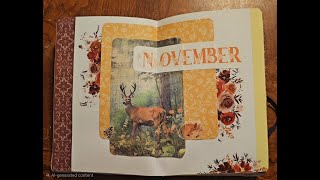 November Bullet Journal Completed