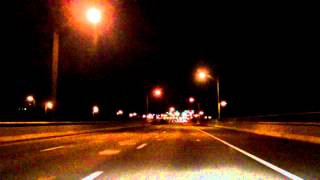 Newburgh-Beacon Bridge eastbound (Overnight)
