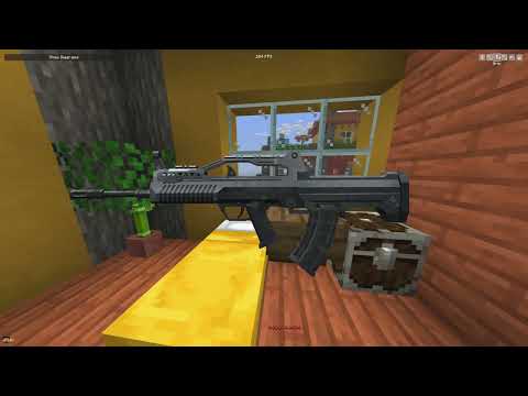 Playing some modded minecraft