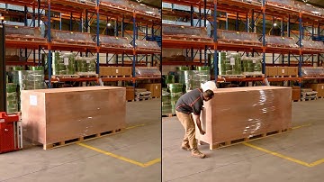 OR-600MW Pre stretch Mobile Wrapper vs Hand Wrapping