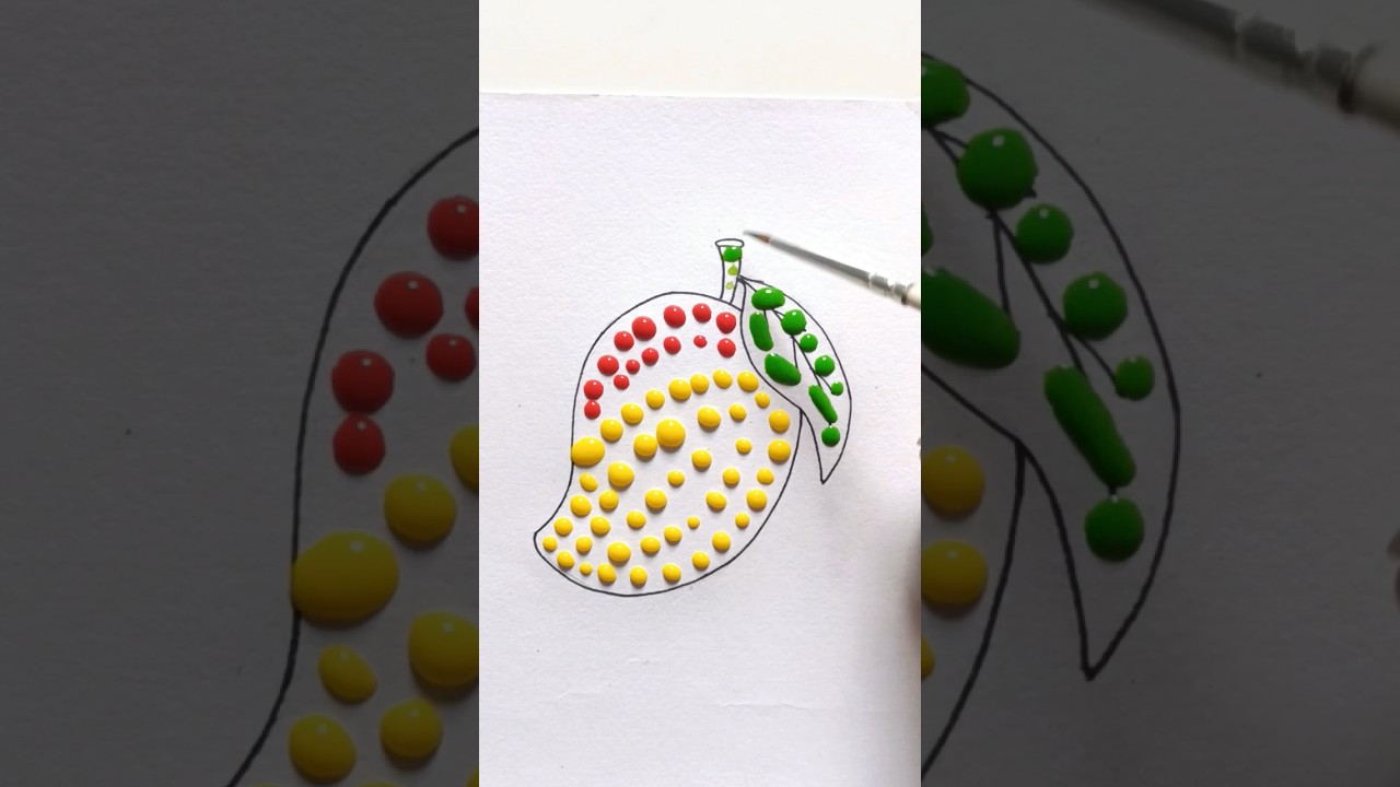 Colorful Mango Dreams 🥭: A Relaxing and Satisfying Coloring Adventure 