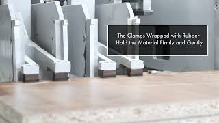 Epd380 Excitech Double Push Plate Saw Is More Efficient And Energy-Saving.