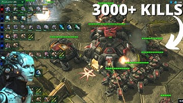 1 Terran Grandmaster vs 10 Random ELITE A.I. (WORLD RECORD)