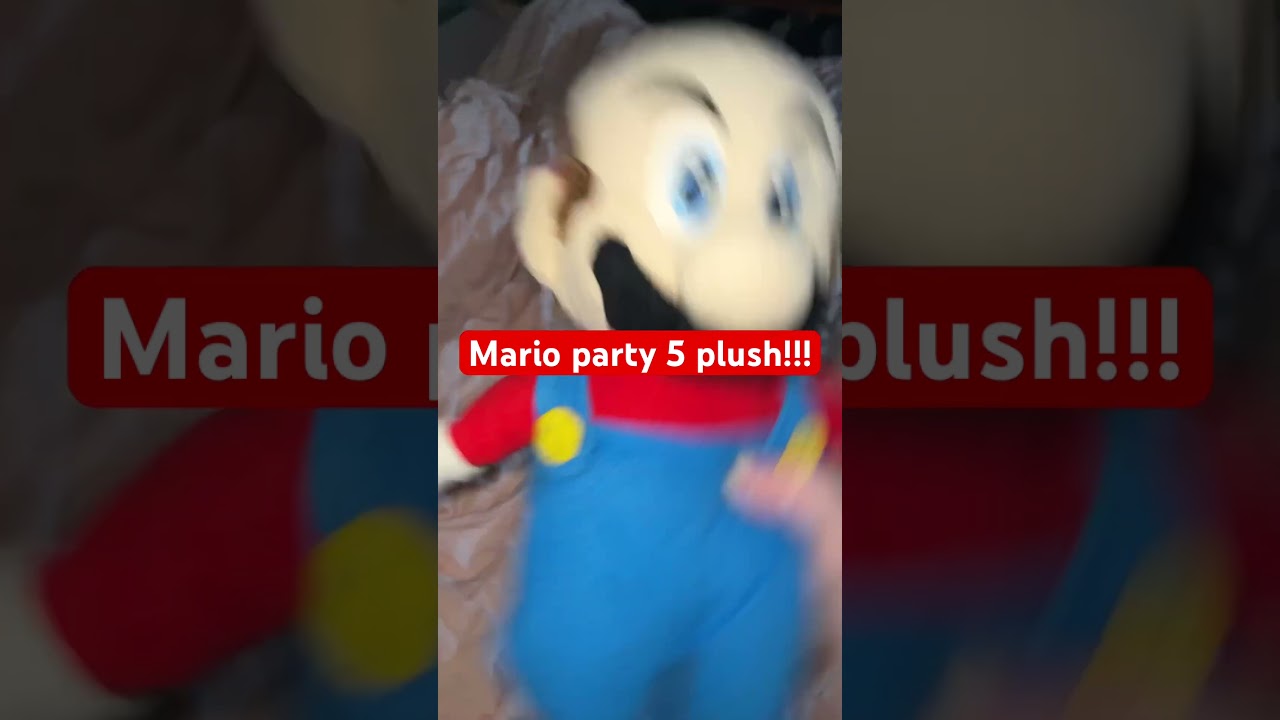 Mario party 5 plush 