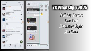 Update Terbaru YXWA v8.75 Plus Rilis Fitur Terbaru Panel Edge (Ada Bom Text And More) screenshot 4
