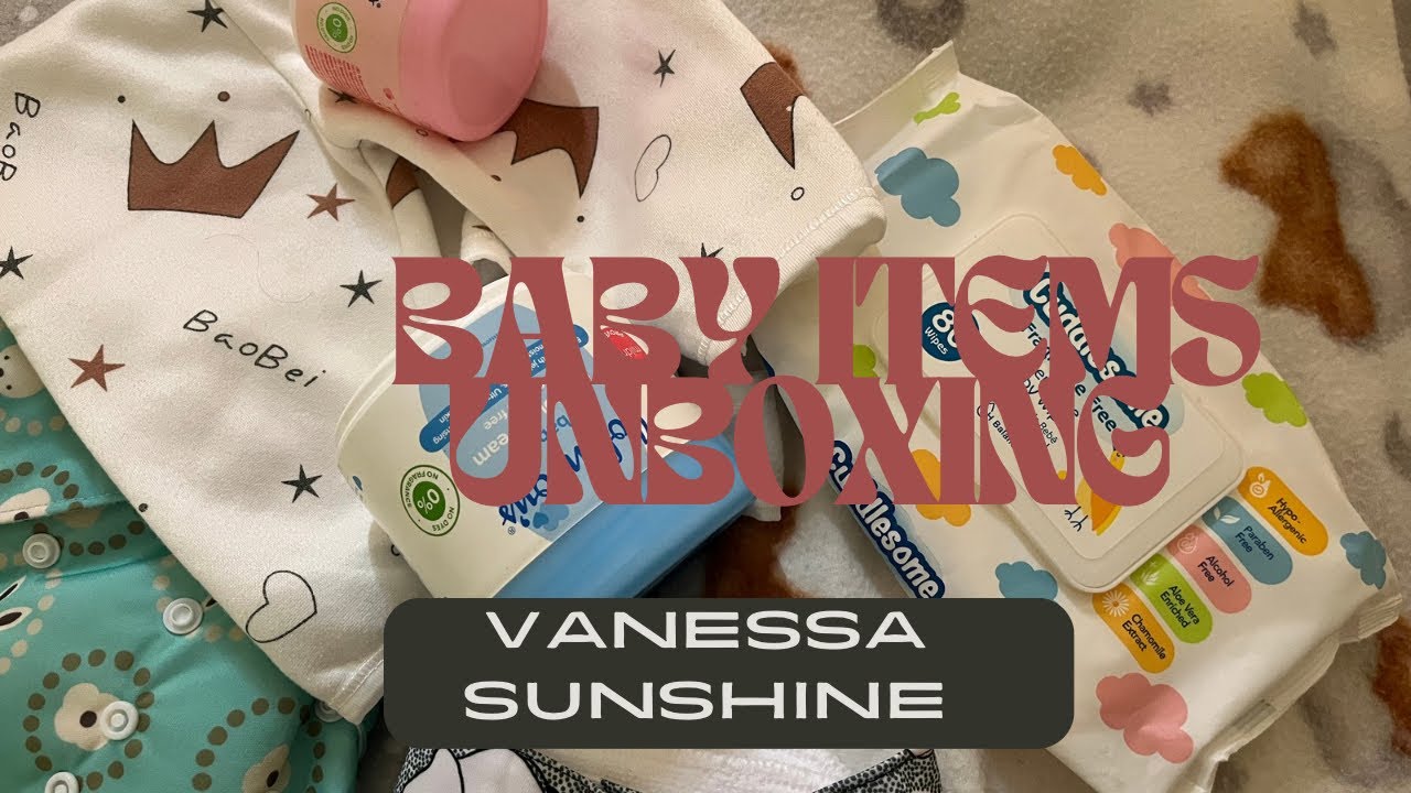 BABY ITEMS UNBOXING