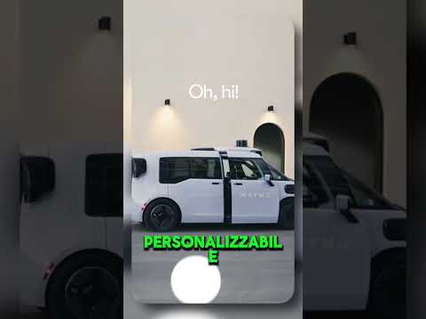 Waymo lancia il robotaxi del futuro