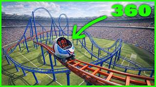 FIFA 2026 360° Roller Coaster – You Ride INSIDE the Ball!