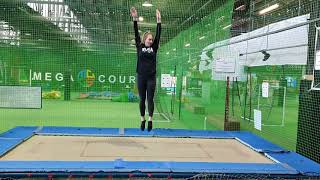 Level 1 Routine on Trampoline