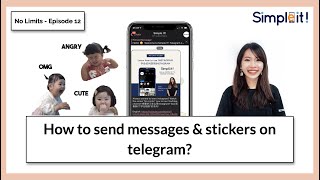 [No Limits] Episode 12 - How to send messages & stickers on telegram