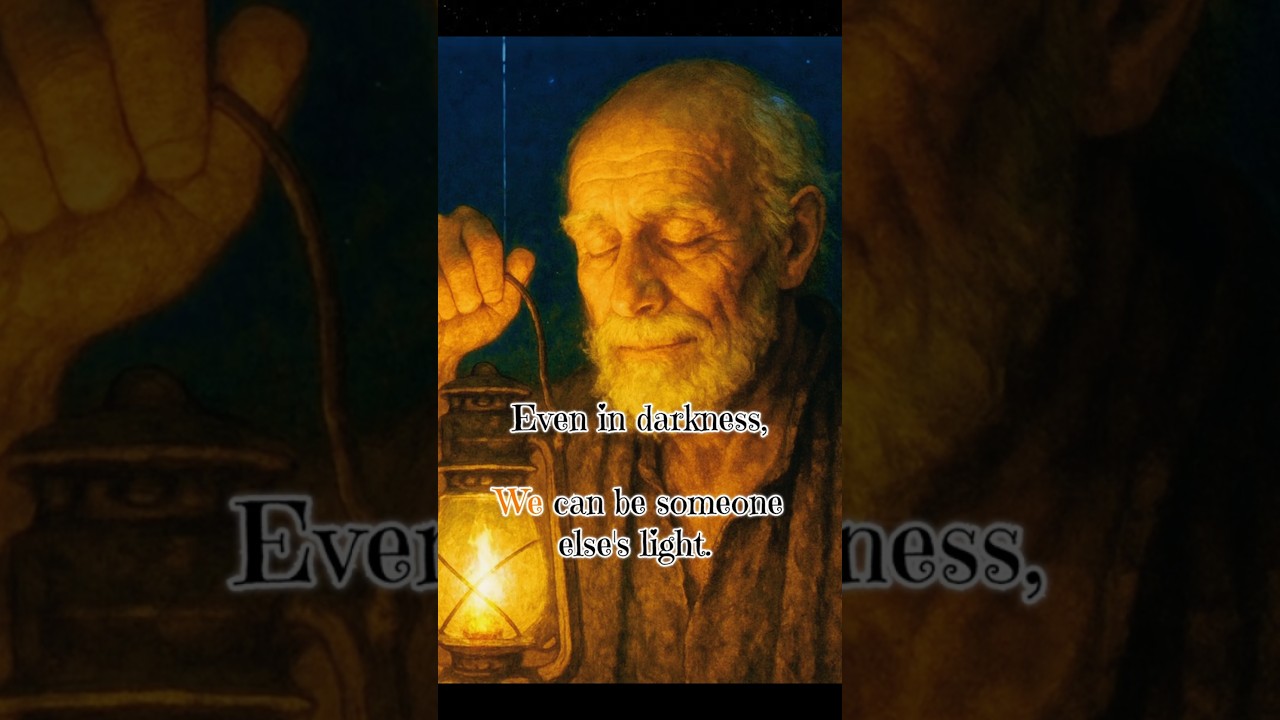 Why Did This Blind Man Carry a Lantern ? | A Story That Will Melt Your Heart