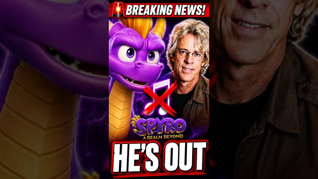 Spyro Fans Won't Like This News... #Spyro #SpyroARealmBeyond #StewartCopeland #SpyroTheDragon