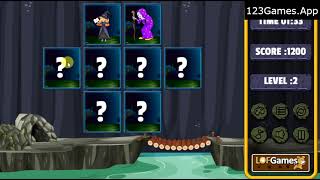 Magical Memory Gameplay & Walkthrough | Free at 123Games.App screenshot 4