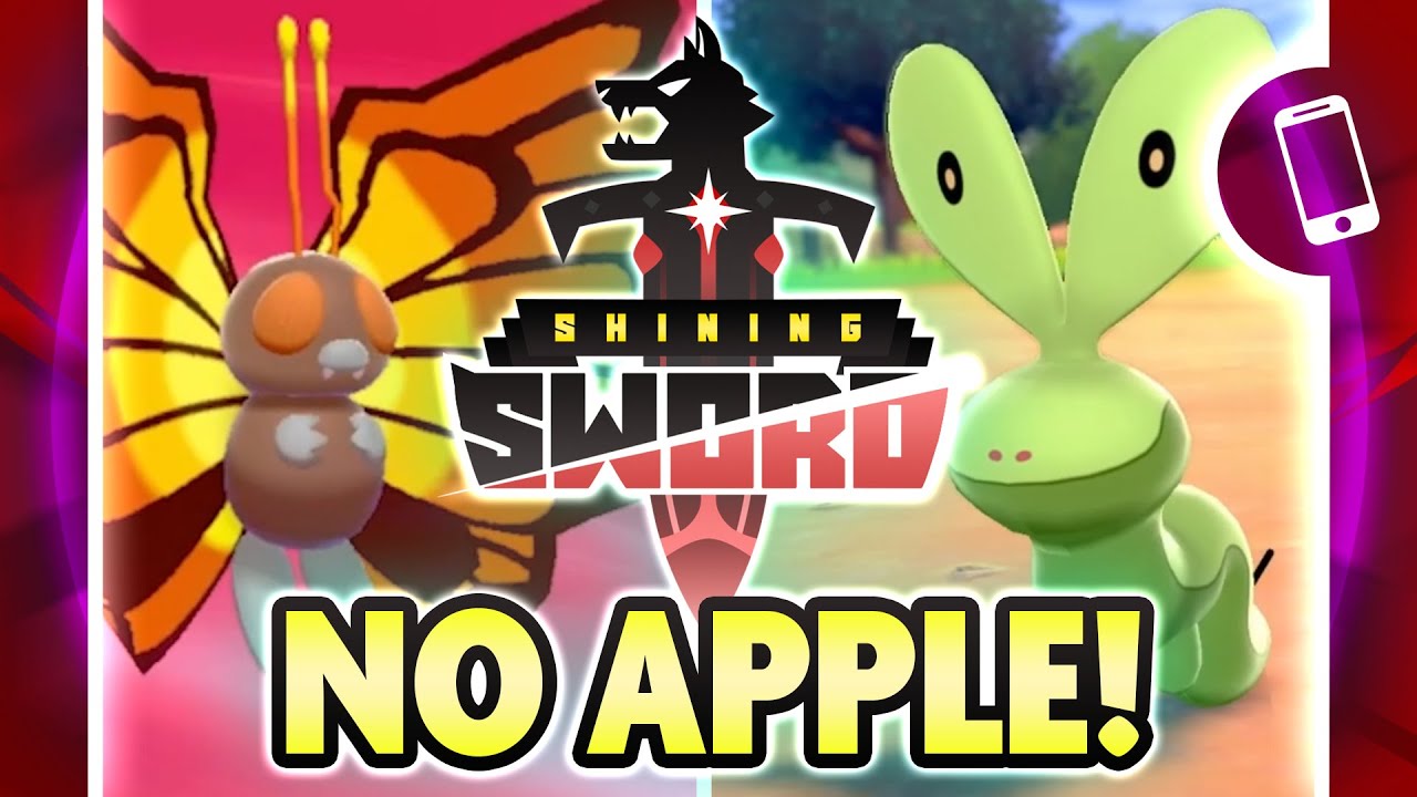 FLAPPLE WITHOUT THE APPLE! Pokemon Shining Sword CRAZY EVOLUTIONS! 