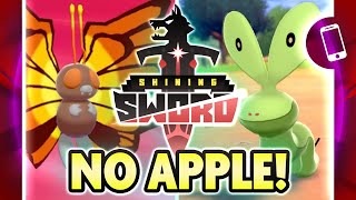 FLAPPLE WITHOUT THE APPLE! Pokemon Shining Sword CRAZY EVOLUTIONS! #Shorts