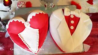 Costume Et Robe De Mariés En Gâteaux Réalisées Par Gabys Delicious Cakes