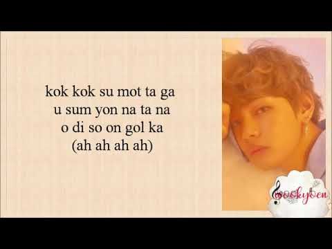 BTS [방탄소년단] - Dimple ( Easy lyrics)  wookyoen