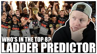 NRL 2023 TOP 8 LADDER PREDICTOR | WHO DROPS IN AND OUT?