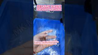 Sesame Sauce Sachets Packing Machine #sesame #saucefillingmachine #packagingmachine #shorts #factory