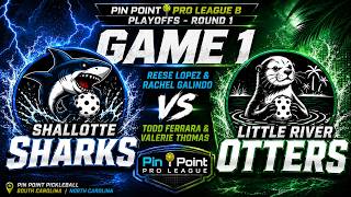 PLAYOFFS GAME 1 | Shallotte Sharks vs Little River Otters | Pin Point Pro League B