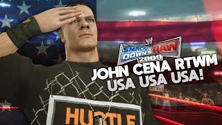 John Cena Loves America - WWE SmackDown vs RAW 2009 - John Cena RTWM #1