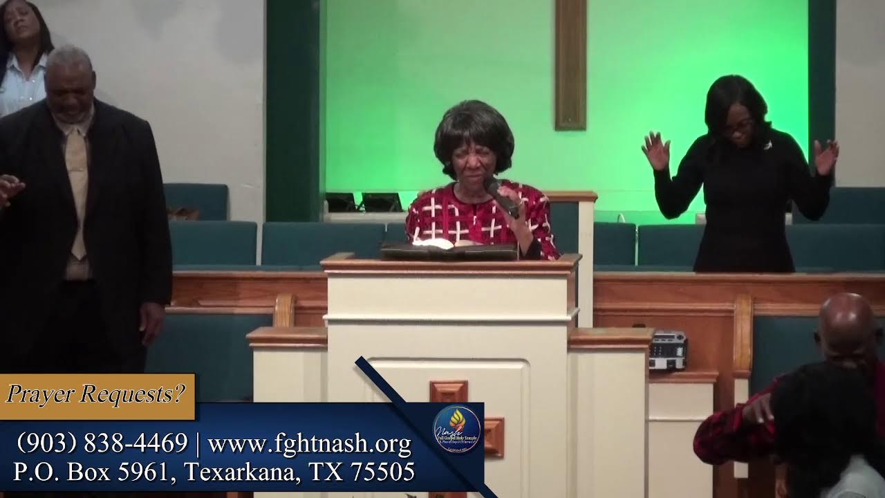 FGHT Nash Wed Night (12/24/25) Christmas Eve Service Pastor Jacquelyn Cannon: "With God,We Got This"