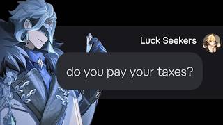 Asking Do You Pay Your Taxes To Fatui Harbingers Ai  Genshin Characterai
