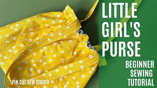 How to Sew a Simple Quilted Purse for Little Girls! A Beginner Friendly Tutorial screenshot 5