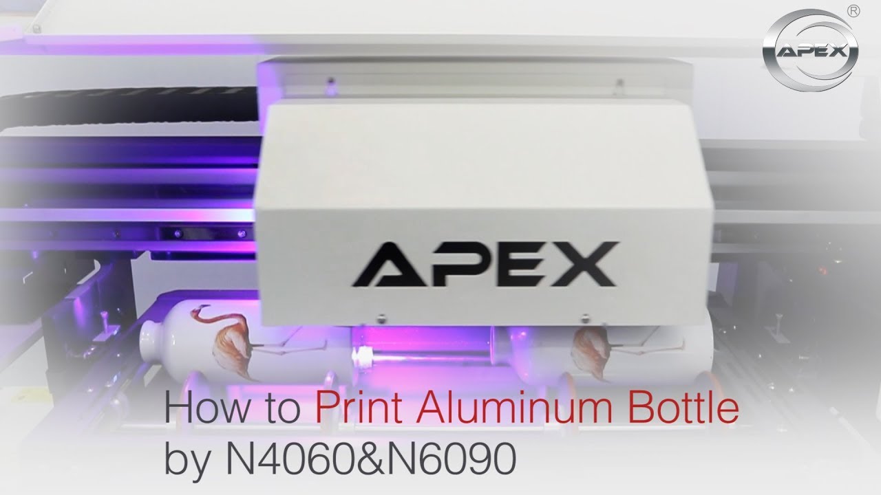 How to Print Aluminum Bottle by N4060&amp;N6090 - YouTube