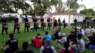 2016 Blue Devils Drumline Flams