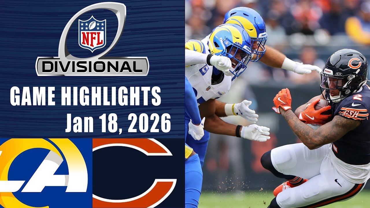 Los Angeles Rams vs. Chicago Bears Full Game Highlights | NFL Divisional Playoffs Jan 18, 2026