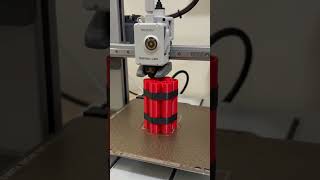 3D print ai dynamite shape pen holder #3d #3dprinting #bomb