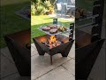 Pro DIY Grill: 24-Inch Square Fire Pit Grill V2 (DXF & SVG Files for CNC)🥩